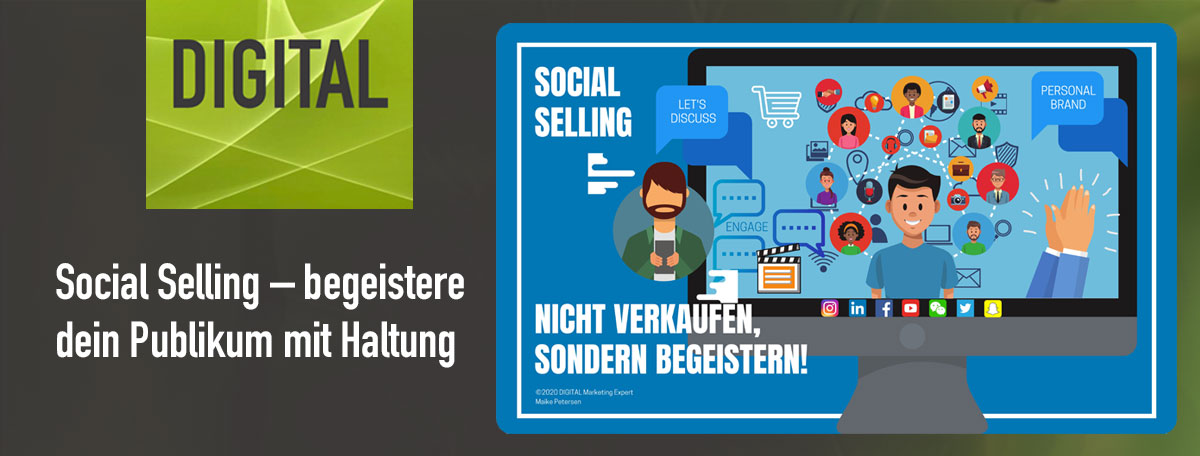 Social Selling | DIGITAL Marketing Expert Maike Petersen - Beitragsbild