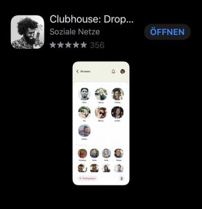 Clubhouse-Invite-DIGITAL-talk-Podcast-Folge-5 - Screenshot App-Store