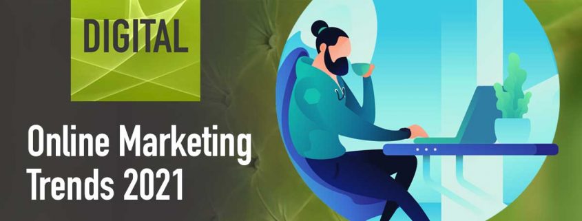 Online Marketing Trends 2021 | Artikel von Maike Petersen – DIGITAL Marketing Expert, Beitragsbild