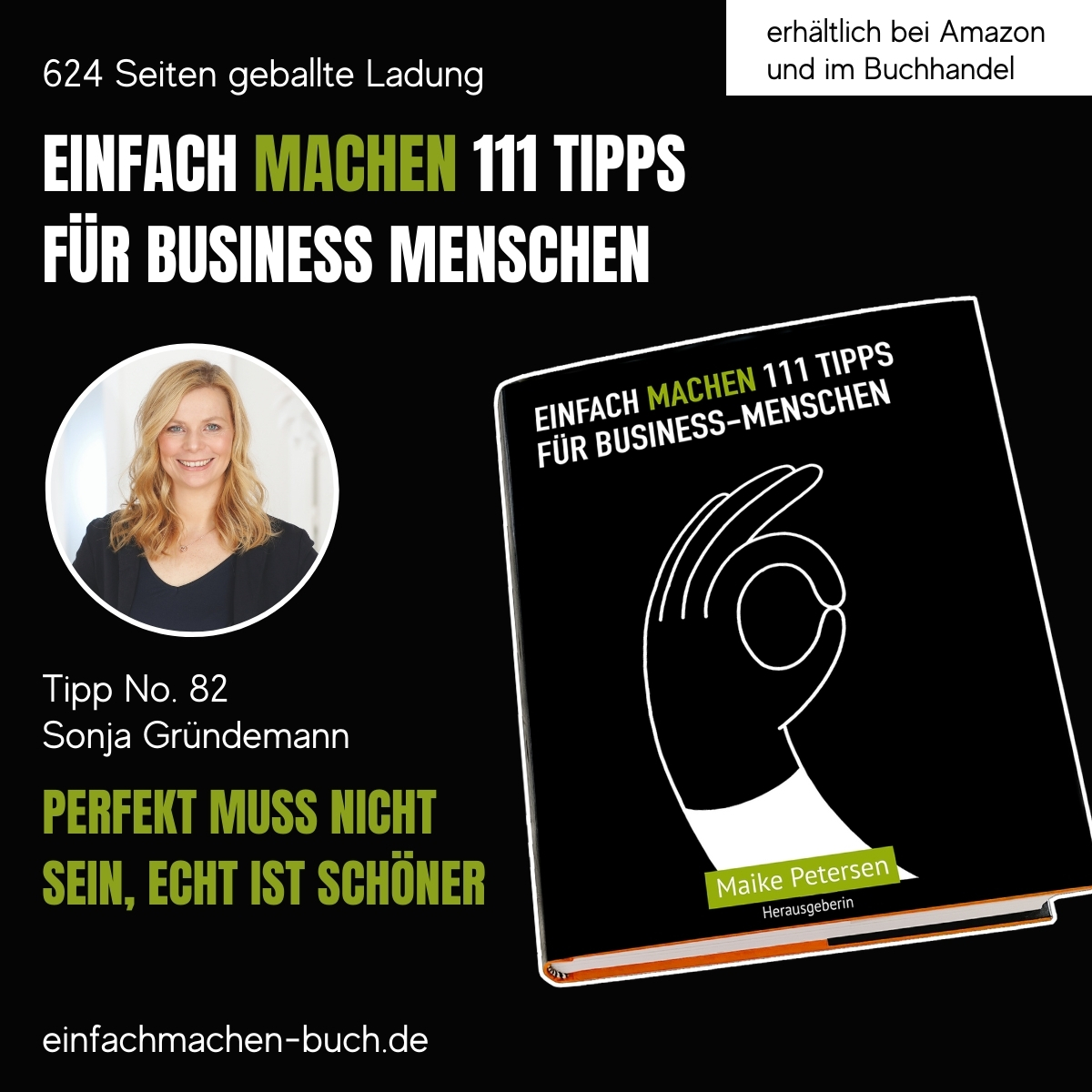 EINFACH MACHEN Buch - Tipp No. 82 von Sonja Gründemann